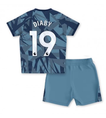 Aston Villa Moussa Diaby #19 Alternativní dres komplet pro Děti 2023-24 Krátkým Rukávem (+ Krátké kalhoty)